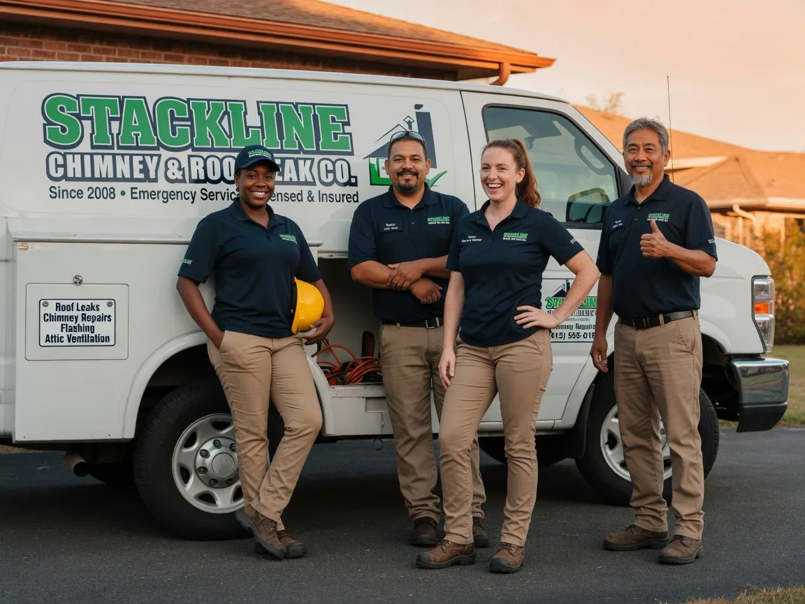 Chimney flashing repair company in Bonnerdale, AR